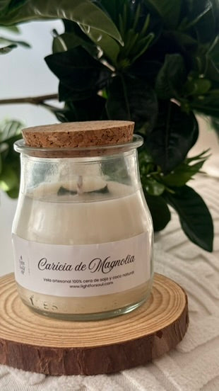 CARICIA DE MAGNOLIA. Paz delicada para tus momentos de clama.