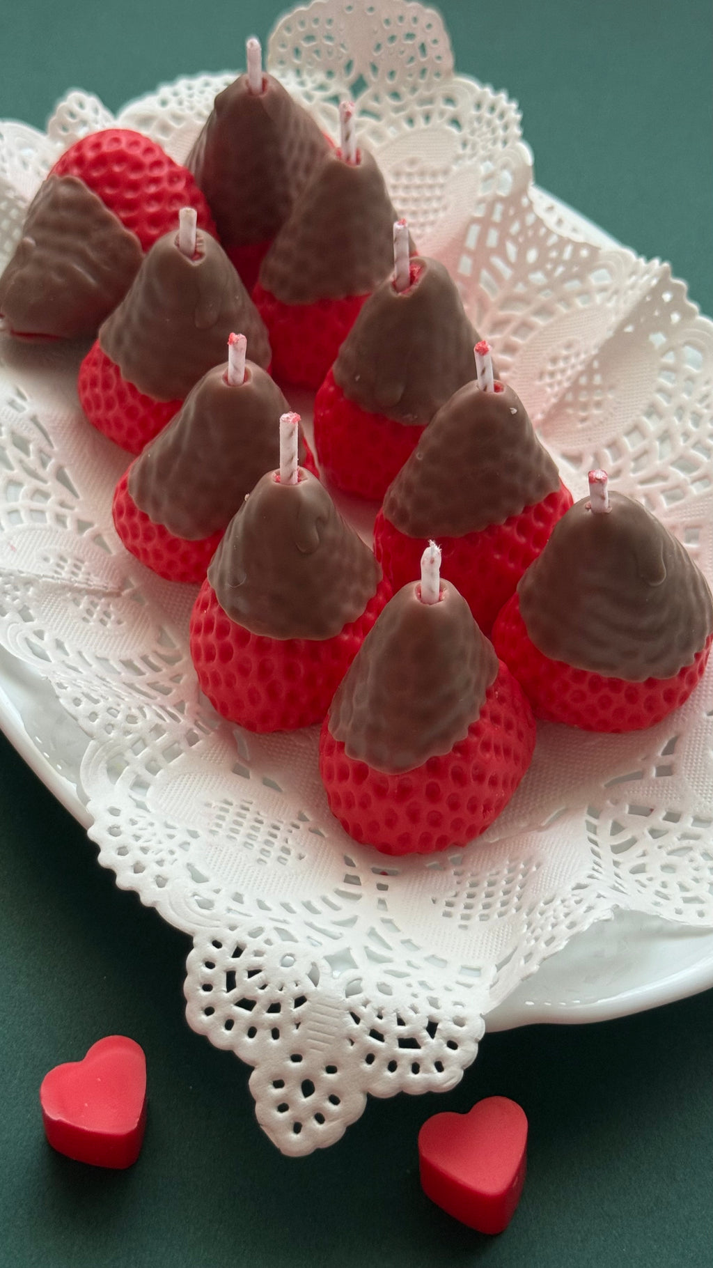 FRESAS CON CHOCOLATE.(5 uni.)