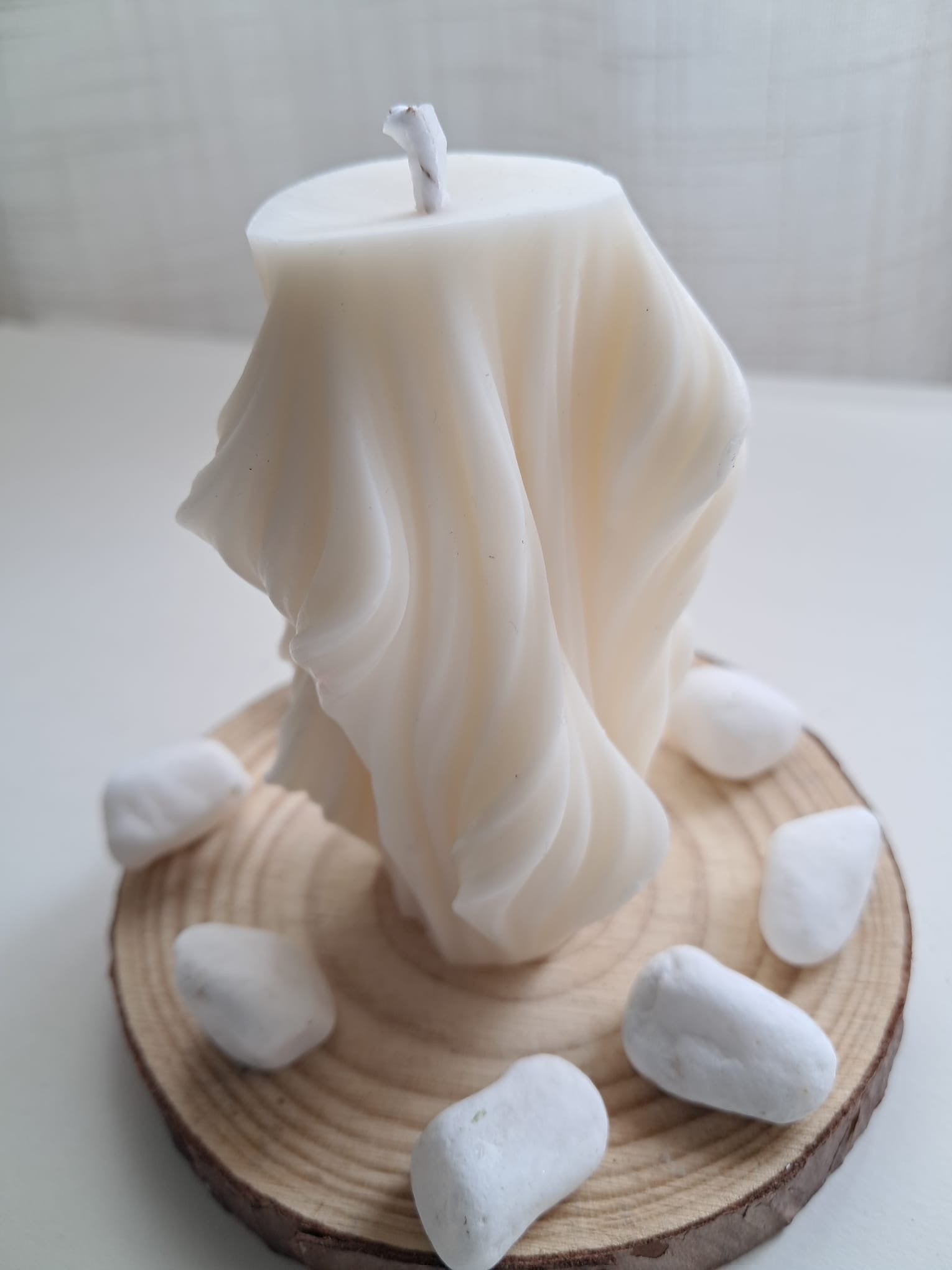 VELA PILAR CON FORMAS